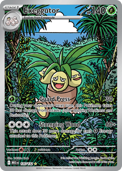 Exeggutor – Illustration Rare – Mega Evolution