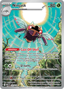 Ninjask – Illustration Rare – Mega Evolution