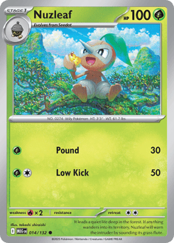 Nuzleaf – Common – Mega Evolution
