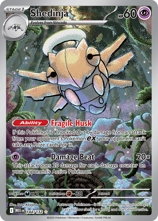 Shedinja – Illustration Rare – Mega Evolution