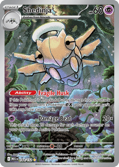 Shedinja – Illustration Rare – Mega Evolution