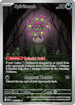 Spiritomb – Illustration Rare – Mega Evolution