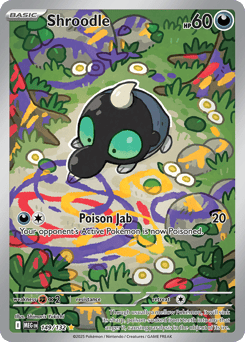 Shroodle – Illustration Rare – Mega Evolution