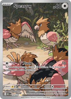 Spearow – Illustration Rare – Mega Evolution