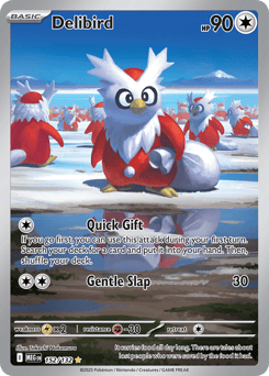 Delibird – Illustration Rare – Mega Evolution
