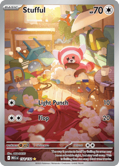 Stufful – Illustration Rare – Mega Evolution