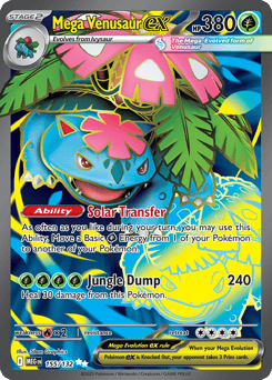 Mega Venusaur ex – Ultra Rare – Mega Evolution