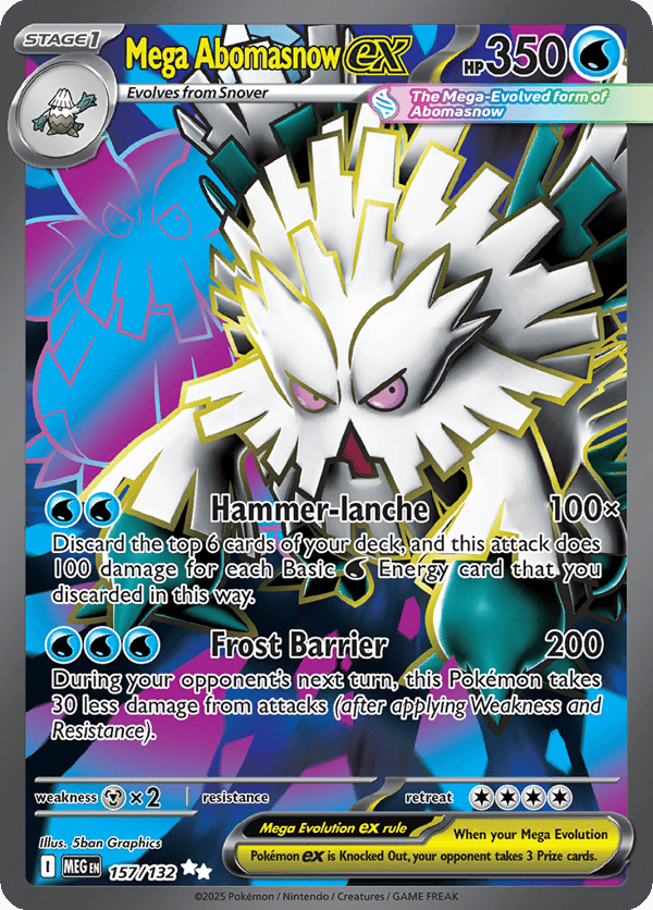 Mega Abomasnow ex – Mega Evolution