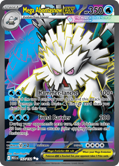 Mega Abomasnow ex – Ultra Rare – Mega Evolution