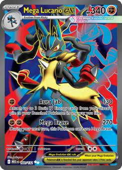 Mega Lucario ex – Ultra Rare – Mega Evolution