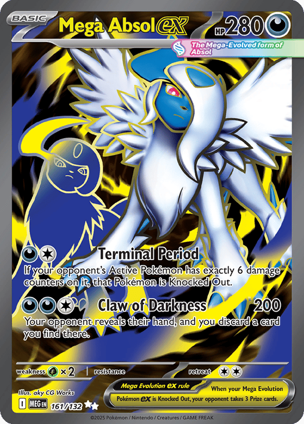 Mega Absol ex – Ultra Rare – Mega Evolution