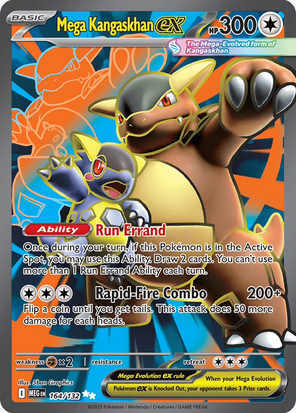 Mega Kangaskhan ex – Ultra Rare – Mega Evolution