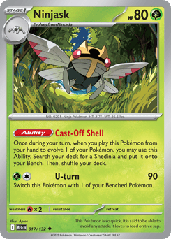 Ninjask – Uncommon – Mega Evolution