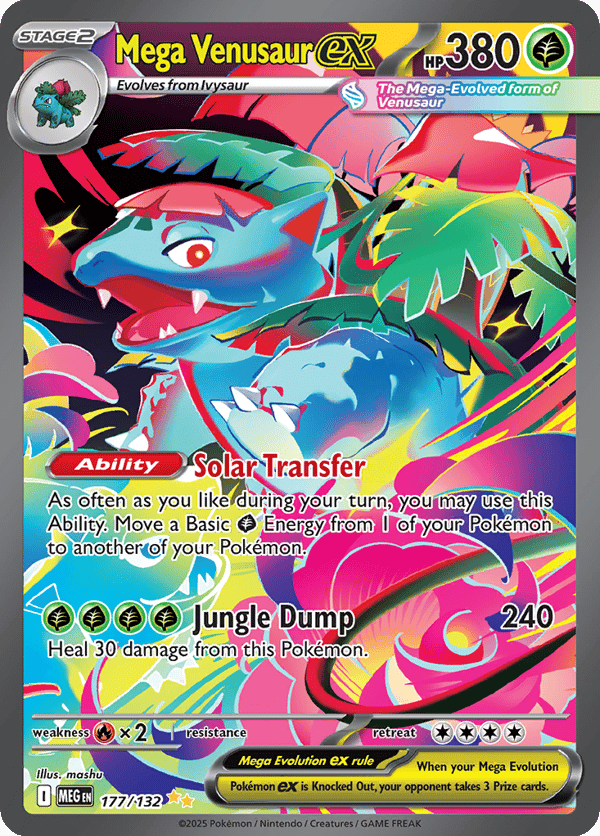 Mega Venusaur ex – Special Illustration Rare – Mega Evolution