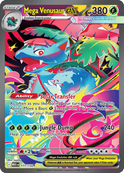 Mega Venusaur ex – Special Illustration Rare – Mega Evolution