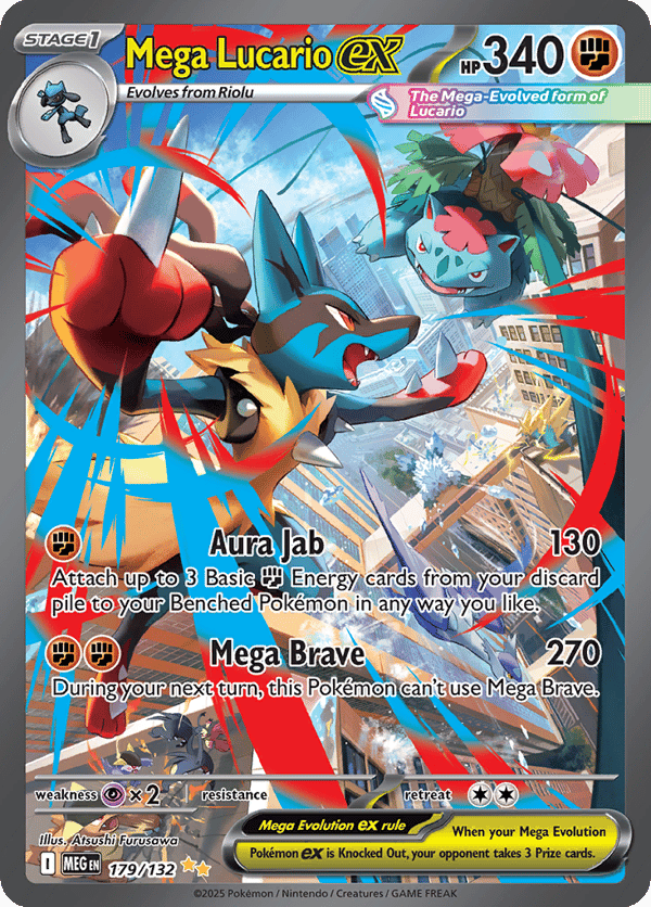 Mega Lucario ex – Mega Evolution