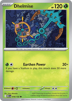 Dhelmise – Common – Mega Evolution
