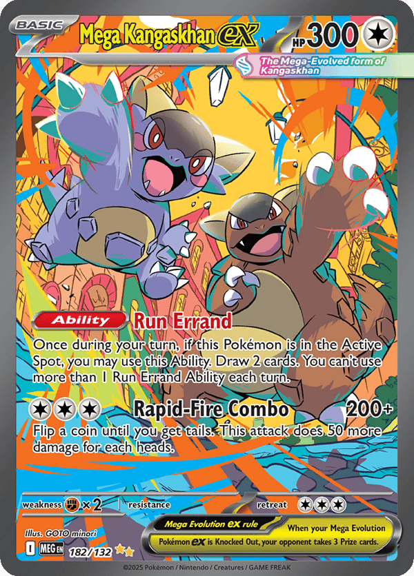 Mega Kangaskhan ex – Special Illustration Rare – Mega Evolution