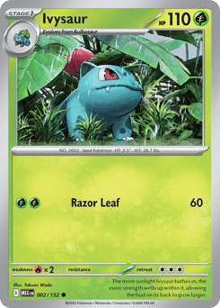 Ivysaur – Common – Mega Evolution