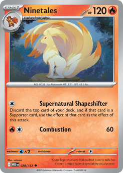 Ninetales – Uncommon – Mega Evolution