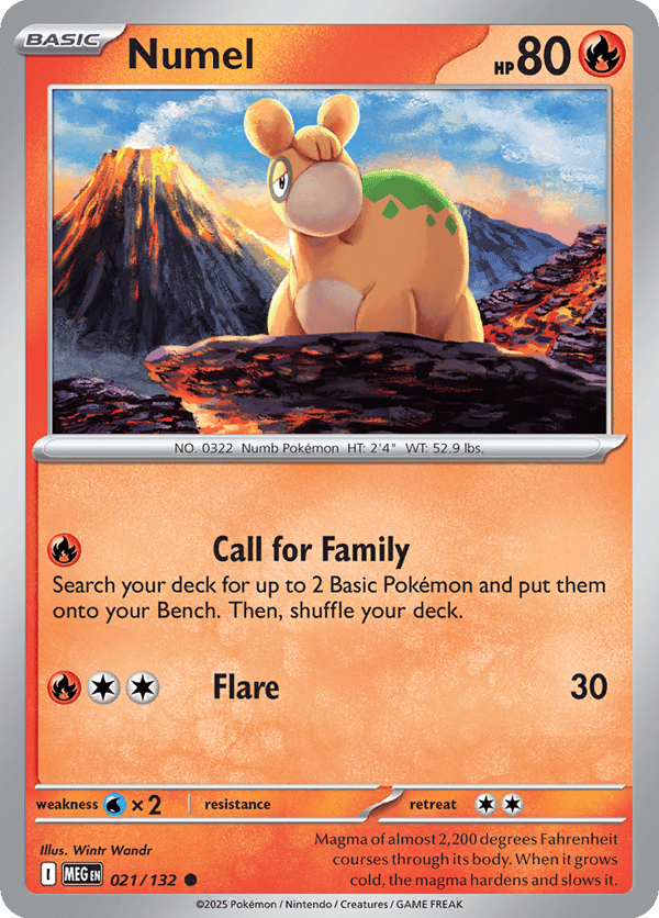 Numel – Common – Mega Evolution