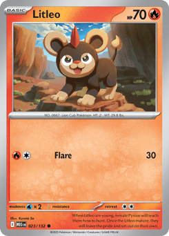 Litleo – Common – Mega Evolution