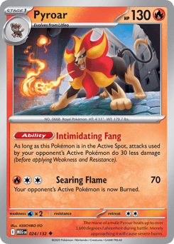 Pyroar – Uncommon – Mega Evolution