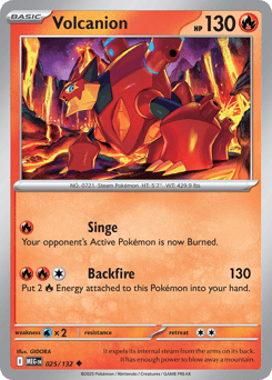 Volcanion – Uncommon – Mega Evolution