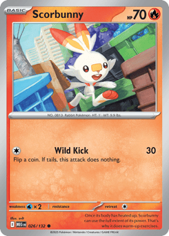 Scorbunny – Common – Mega Evolution