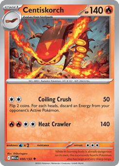 Centiskorch – Uncommon – Mega Evolution