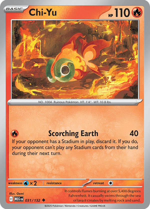 Chi-Yu – Uncommon – Mega Evolution