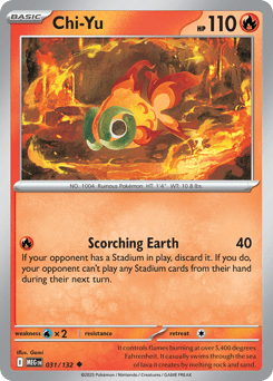 Chi-Yu – Uncommon – Mega Evolution