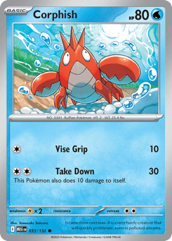 Corphish – Common – Mega Evolution
