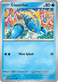 Clauncher – Common – Mega Evolution