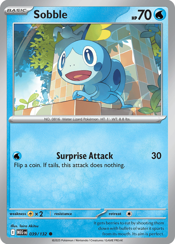 Sobble – Common – Mega Evolution