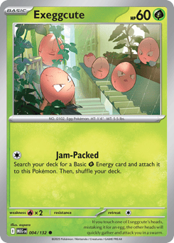 Exeggcute – Common – Mega Evolution