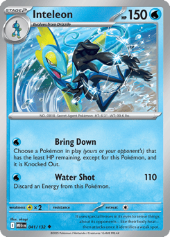 Inteleon – Uncommon – Mega Evolution