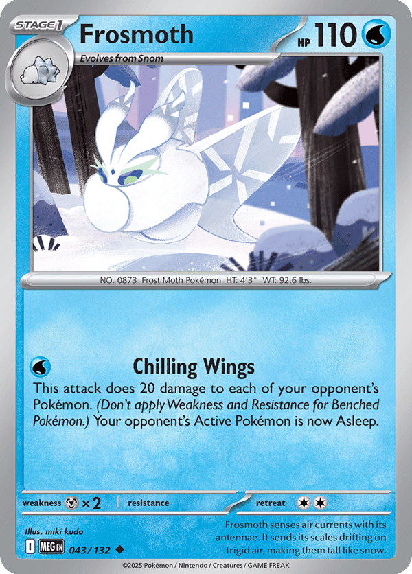 Frosmoth – Uncommon – Mega Evolution
