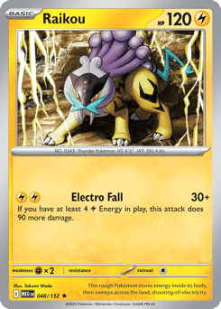 Raikou – Rare – Mega Evolution