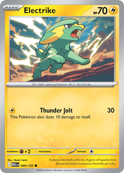 Electrike – Common – Mega Evolution