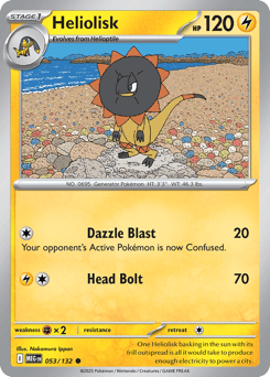 Heliolisk – Common – Mega Evolution