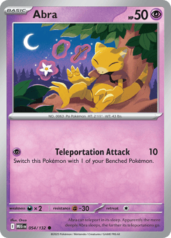 Abra – Common – Mega Evolution