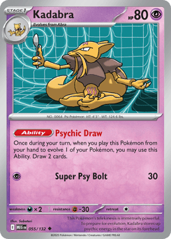 Kadabra – Uncommon – Mega Evolution