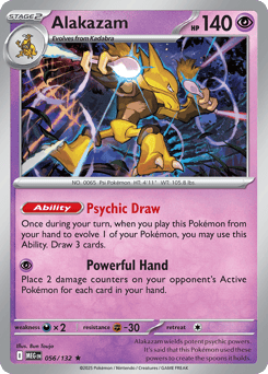 Alakazam – Rare – Mega Evolution