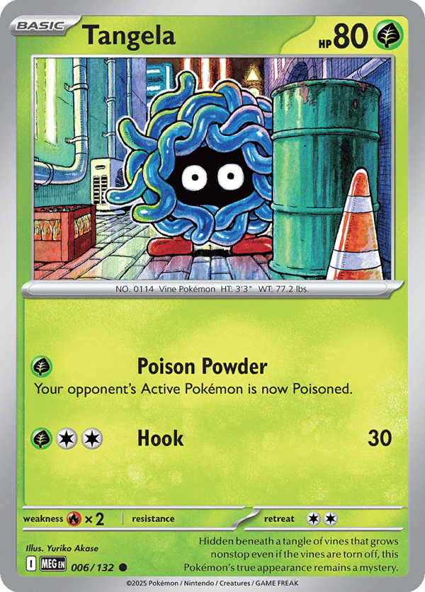 Tangela – Common – Mega Evolution