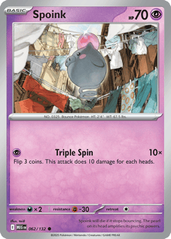 Spoink – Common – Mega Evolution