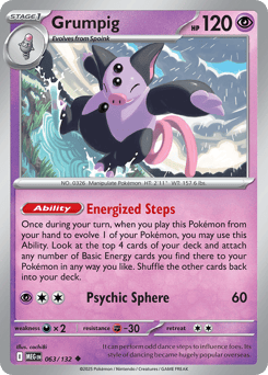 Grumpig – Uncommon – Mega Evolution