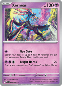 Xerneas – Rare – Mega Evolution