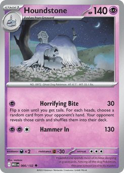 Houndstone – Uncommon – Mega Evolution