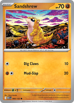 Sandshrew – Common – Mega Evolution